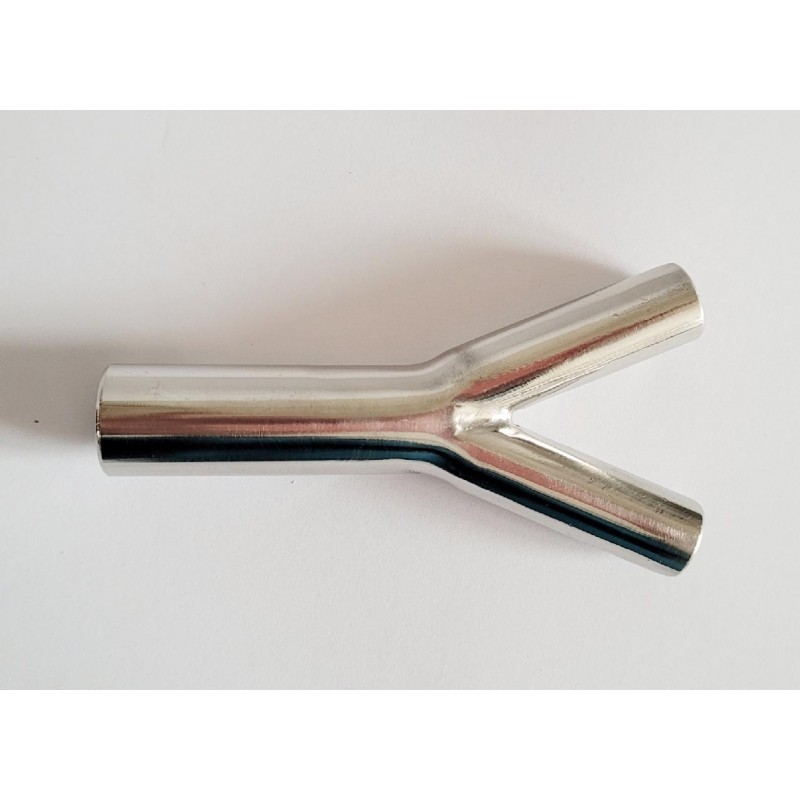 Rozdvojka nerezová Y  18/2x14 mm