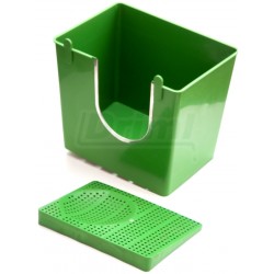 Kotiště závěsné, plastové s dvojitým dnem