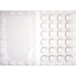 Transportní obal na 24 ks křepelčích vajec