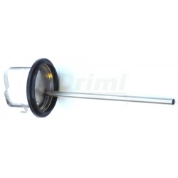 Víko s jehlou pro sání mléka z 40 litrových konví