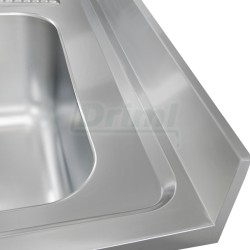 Mycí stůl 120 x 60 s 1 dřezem 50 x 40, se skříní