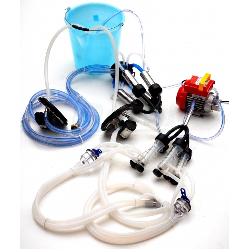 Mobilní proplachové zařízení 2 krávy / 4 kozy nebo pro 4 ovce s příslušnými konektory