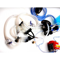 Mobilní proplachové zařízení 2 krávy / 4 kozy nebo pro 4 ovce s příslušnými konektory