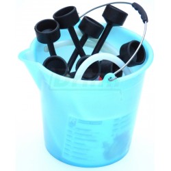 Mobilní proplachové zařízení 2 krávy / 4 kozy nebo pro 4 ovce s příslušnými konektory