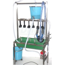Proplachovací stolice SP-8 pro údržbu dojení