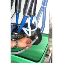 Proplachovací stolice PS-12 pro údržbu dojení