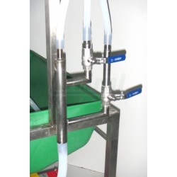 Proplachovací stolice PS-12 pro údržbu dojení