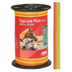 TopLine Plus páska,10mm, 200 m, žluto - oranžová, 50 ?/100 m