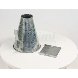Vykrvovací trychtýř pozinkovaný velký