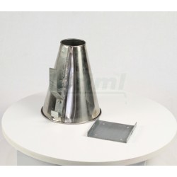 Vykrvovací trychtýř nerez velký