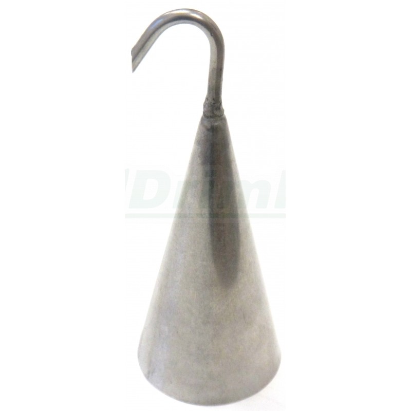 Řeznický zvonek s háčkem nerezový