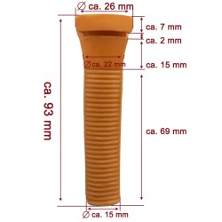 Náhradní prst do bubnové škubačky 80cm