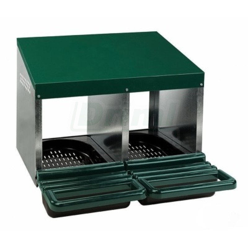 Snáškové hnízdo pro 2 nosnice