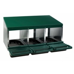 Snáškové hnízdo pro 3 nosnice