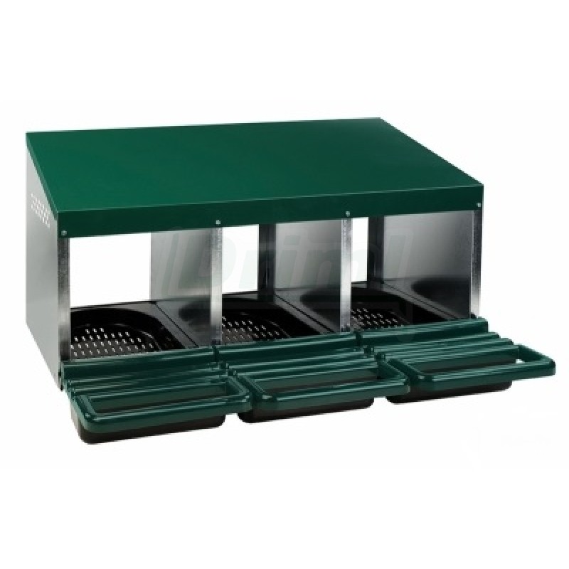 Snáškové hnízdo pro 3 nosnice