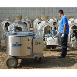 Pasterizační krmný vozík pro telata MILKCAB 200/3 bez el. pojezdu