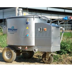 Pasterizační krmný vozík pro telata MILKCAB 200/3 s el. pojezdem