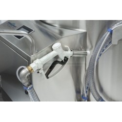 Pasterizační krmný vozík pro telata MILKCAB 200/4 s el. pojezdem