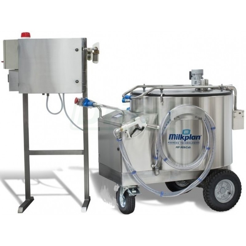 Pasterizační krmný vozík pro telata MILKCAB 300/4 s el. pojezdem