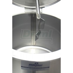 Chladicí tank MilkPlan MPV 300 l, 400V, 2 nádoje, s míchadlem