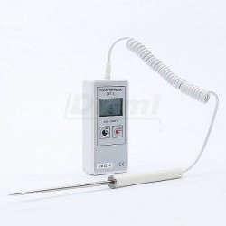 Kalibrovaný dig. teploměr s 300 mm dlouhou nerezovou sondou