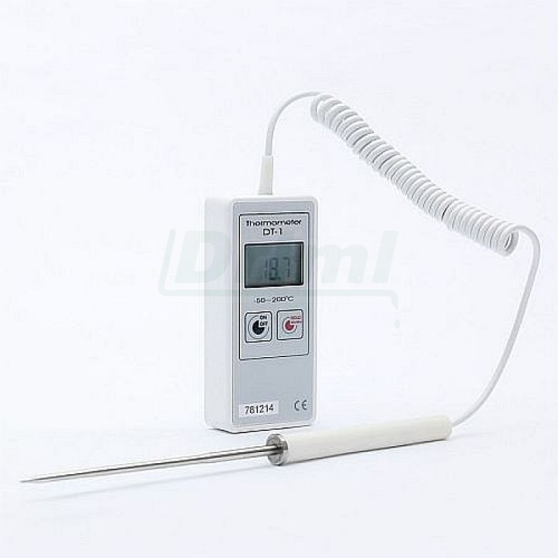Kalibrovaný dig. teploměr s 300 mm dlouhou nerezovou sondou