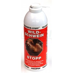 Odpuzovač černé zvěře HAGOPUR - Wildschwein Stopp, 400 ml - červený