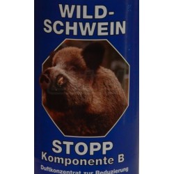 Odpuzovač černé zvěře HAGOPUR - Wildschwein Stopp - komponent B  – modrý