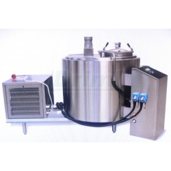 Uzavřený chladicí tank MPV 650 l compact pro 4 nádoje a proplach, 400V