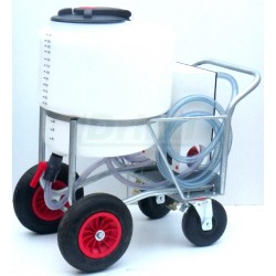 Vozík bez pojezdu s tankem 170 l, s čerpadlem, průtokoměrem a dávkovací pistolí