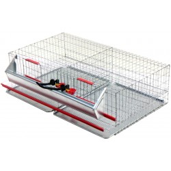 Klec pro chov křepelek střední