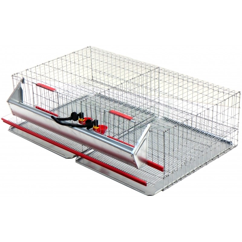 Klec pro chov křepelek střední