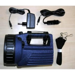 Nabíjecí svítilna halogenová s LED diodami