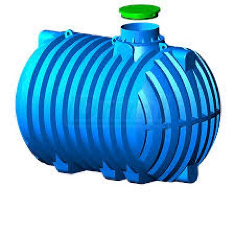 Podzemní zádržná nádrž na vodu 2000 litrů