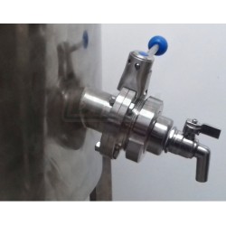 Podstavec pro ohřívač mléka 50 l - nerez