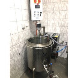 Podstavec pro ohřívač mléka 50 l - nerez