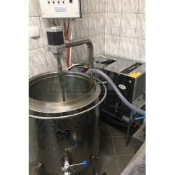 Podstavec pro ohřívač mléka 50 l - nerez