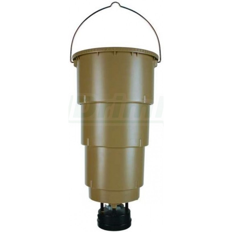 Dávkovací automatické krmítko All-in-One s 20l teleskopickým zásobníkem