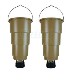 Dávkovací automatické krmítko All-in-One s 20l teleskopickým zásobníkem