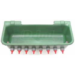 Závěsný žlab 32 litrů, 10 dudlíků pro jehňata