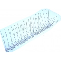 Hrotový pás - 4 řady, délka 33 cm, 32 nerezových hrotů