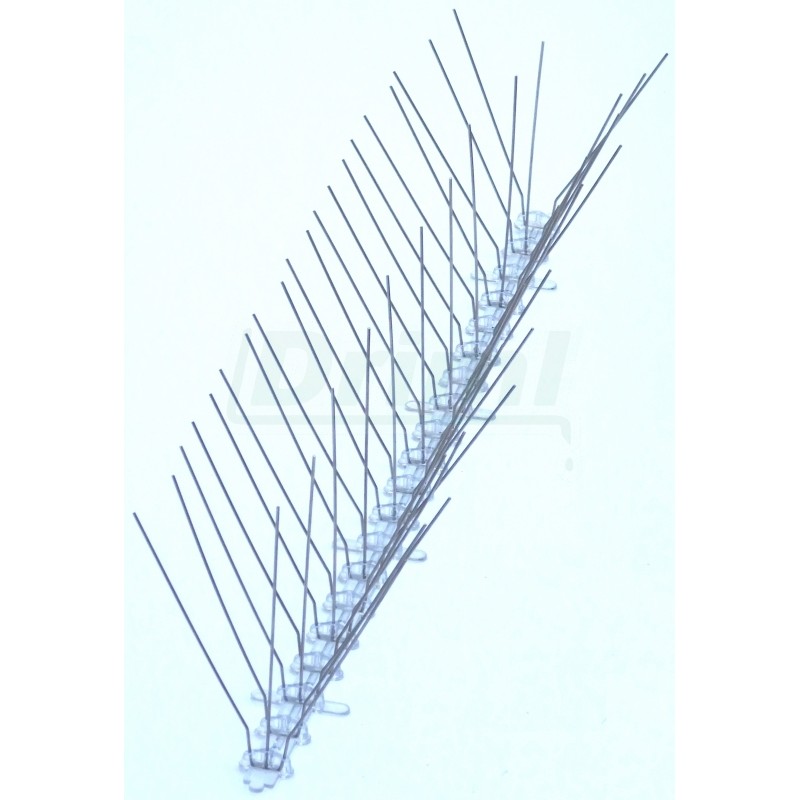 Hrotový pás - 3 řady, délka 50 cm, 50 nerezových hrotů