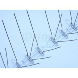 Hrotový pás - 3 řady, délka 50 cm, 50 nerezových hrotů