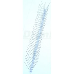 Hrotový pás - 3 řady, délka 50 cm, 50 nerezových hrotů