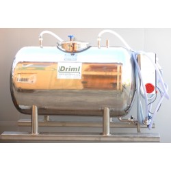 1500 l Přepravní tank s měřením průtoku a sanitací na lyžinách