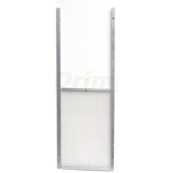 Padací dvířka polykarbonátová 330 x 550 x 8 mm - lyžiny 1m, pro husy, krůty ...