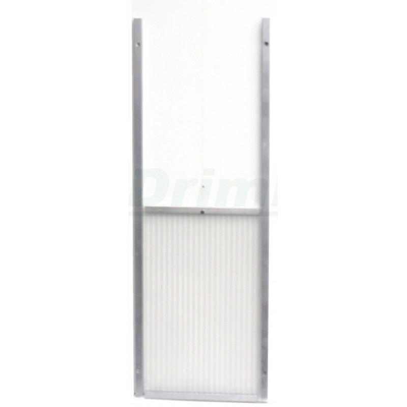 Padací dvířka polykarbonátová 330 x 550 x 8 mm - lyžiny 1m, pro husy, krůty ...