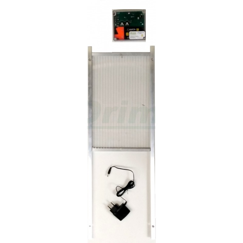 Automatická dvířka kurníku 4,5V / 230V komplet s dvířky, se záložním zdrojem a jednoduchým nastavením