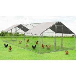Zateplený kurník pro slepice 182 x 137 x 105 cm