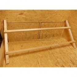 Zateplený kurník pro slepice 182 x 137 x 105 cm